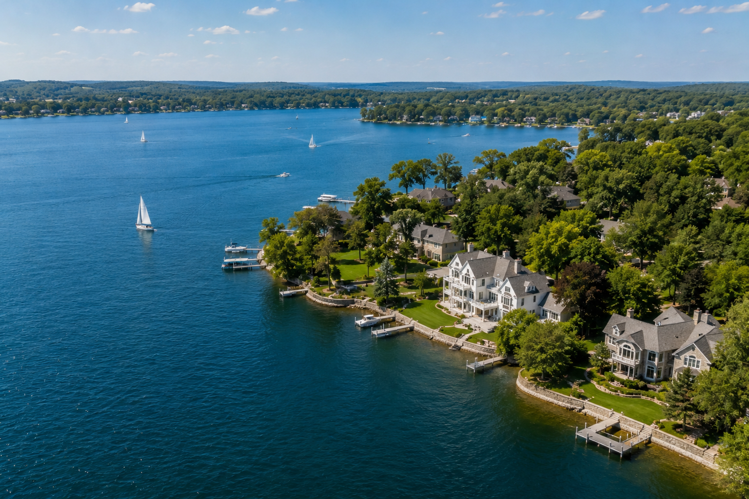 Lake Geneva, WI real estate — homes and lakefront properties