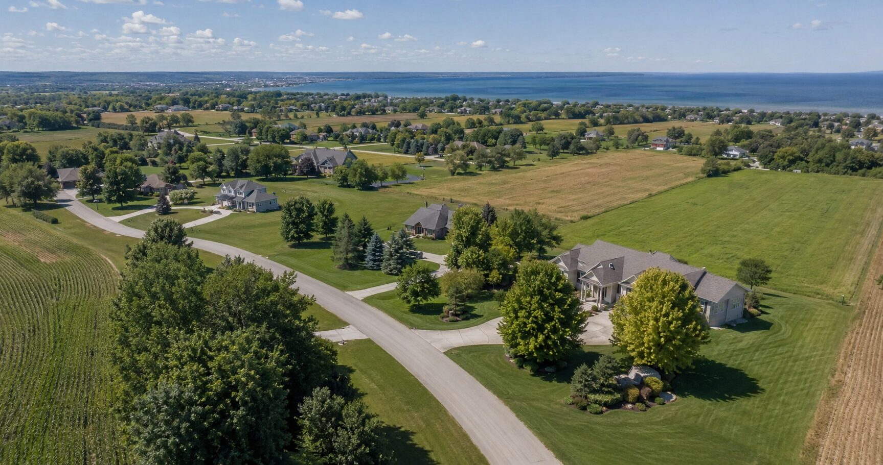 Caledonia, WI Real Estate & Homes for Sale 1 Lake Michigan shoreline and residential neighborhoods in Caledonia Wisconsin — homes for sale in Caledonia WI