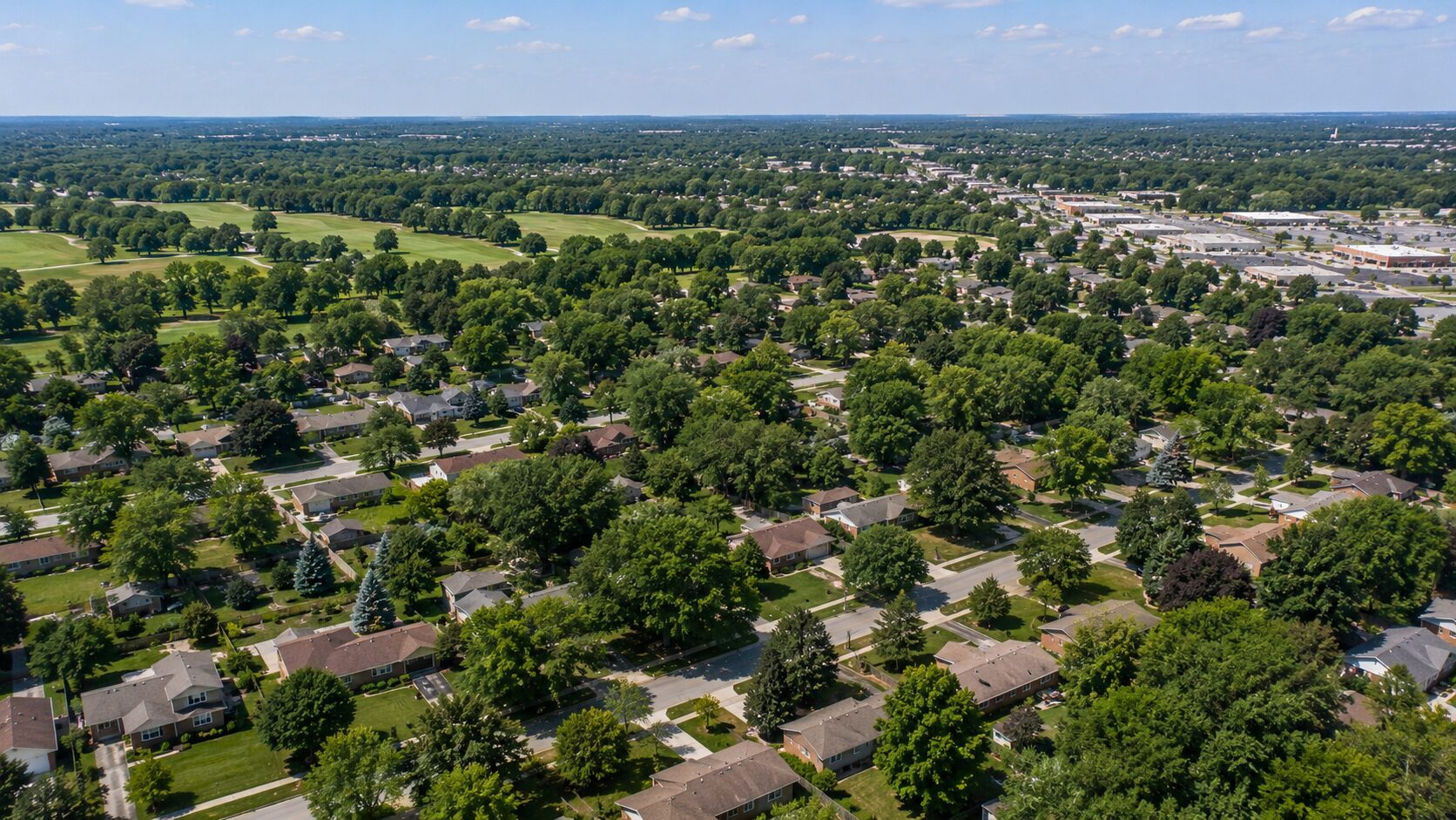 Established suburban neighborhood near Whitnall Park in Hales Corners Wisconsin — homes for sale in Hales Corners WI