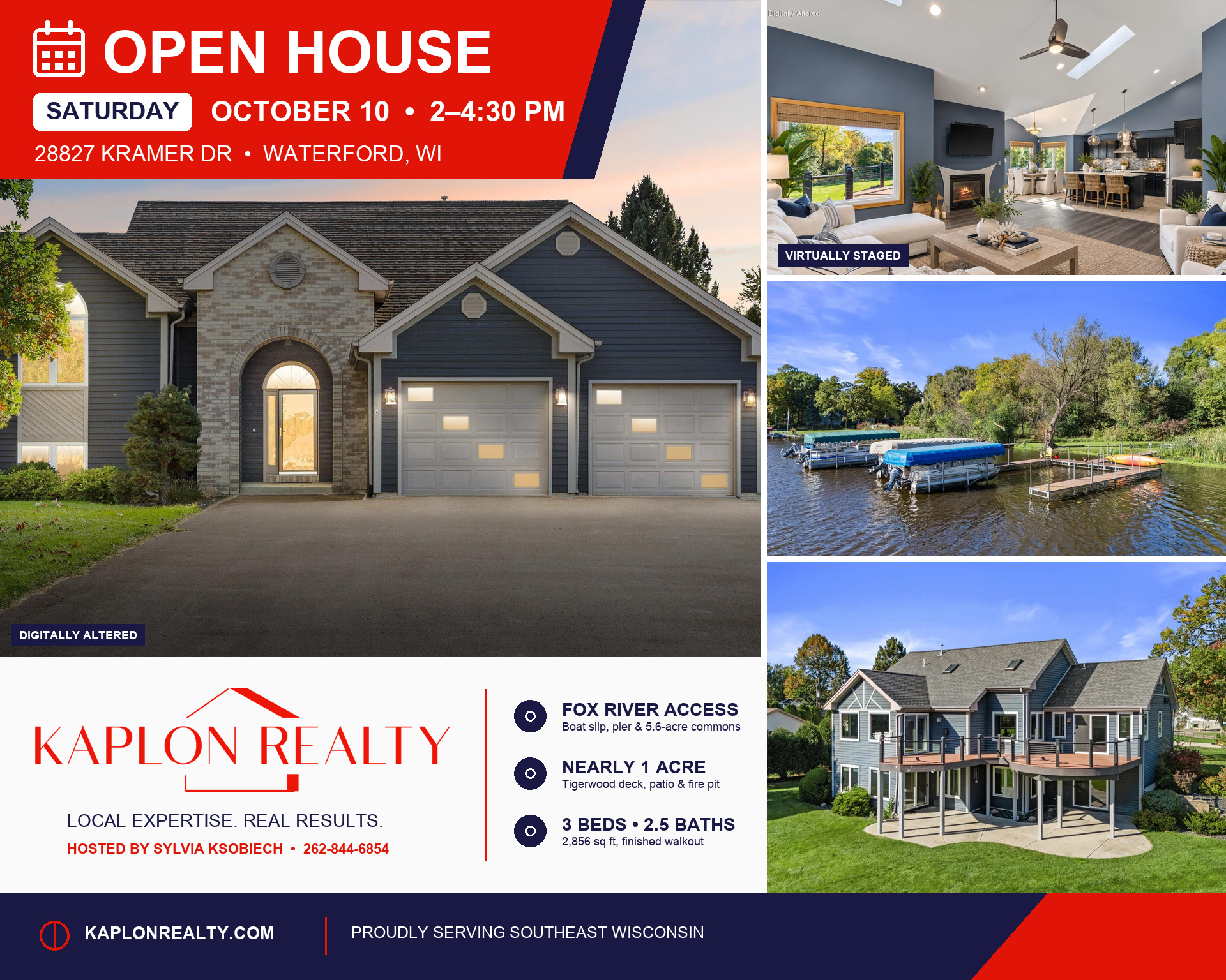 Open House Saturday, October 10: 28827 Kramer Dr, Waterford 2 Open House Saturday, October 10: 28827 Kramer Dr, Waterford